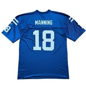 Vintage NFL Reebok Indianapolis Colts Peyton Manning #18 Size XL Jersey